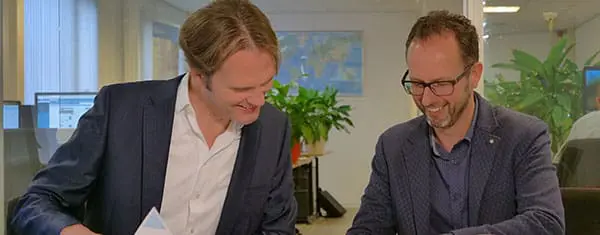 Toon & Ronald, de twee oprichters van Adaption