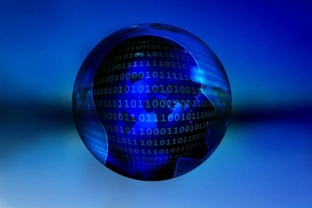 Data word over de hele wereld gebruikt