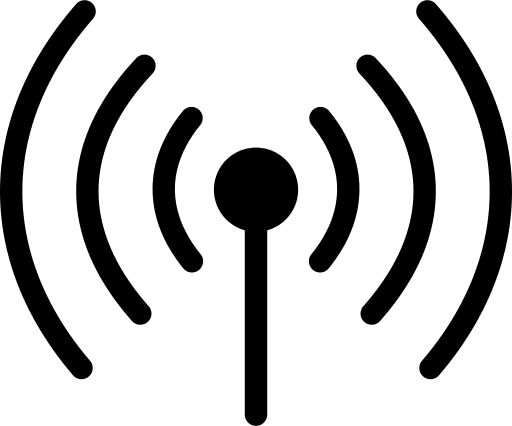 Icon of a podcast line