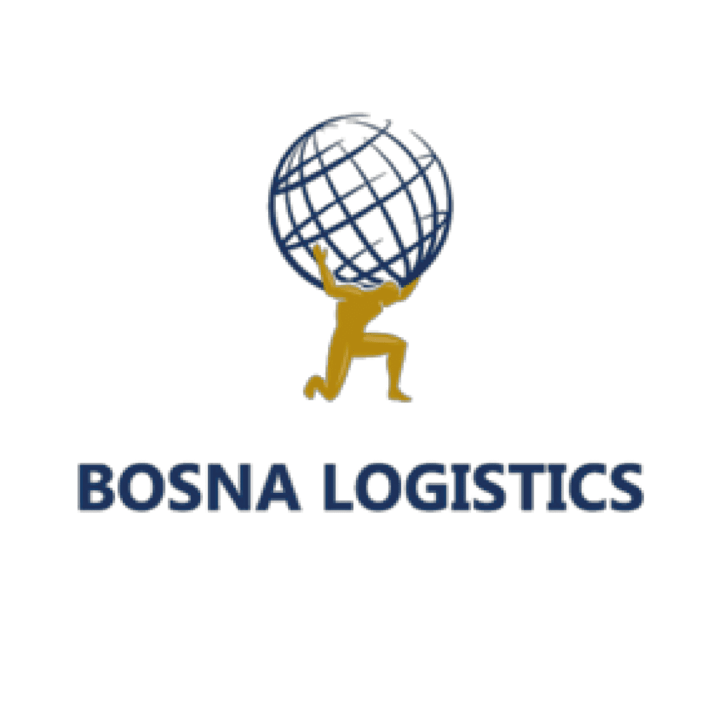 Logo van het logistieke bedrijf BOSNA Logistics