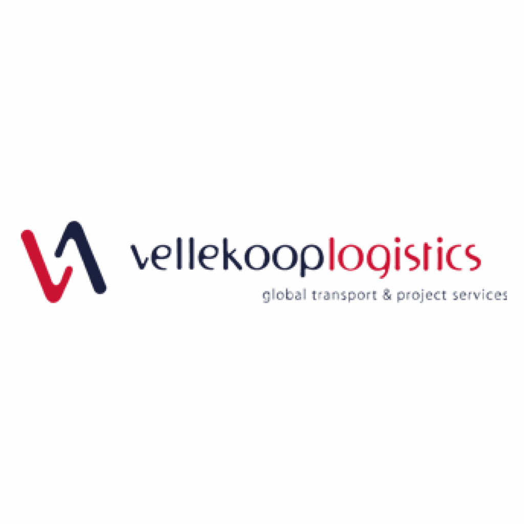 Logo van het Logistieke bedrijf Vellekoop en tevreden klant bij Adaption