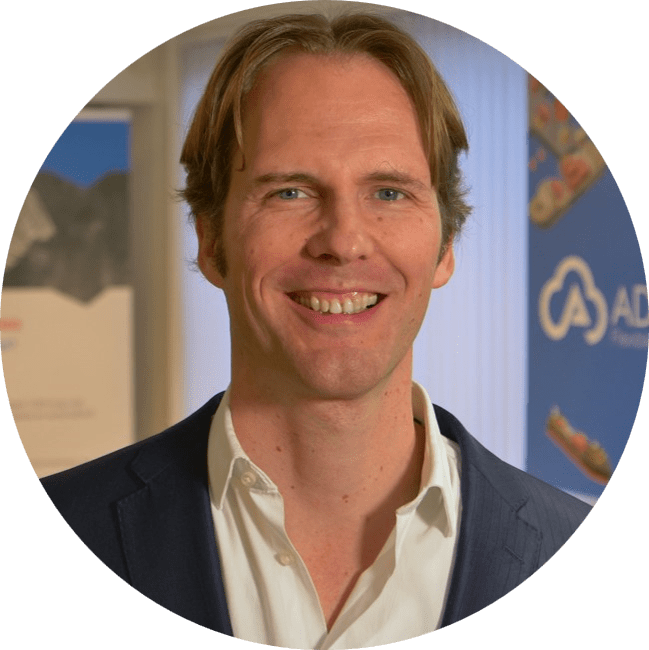 Toon Schilder, een van de directeuren van Adaption