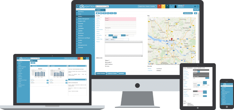De Cloud Software TMS van Adaption