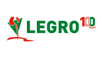 Logo van het logistieke bedrijf Legro
