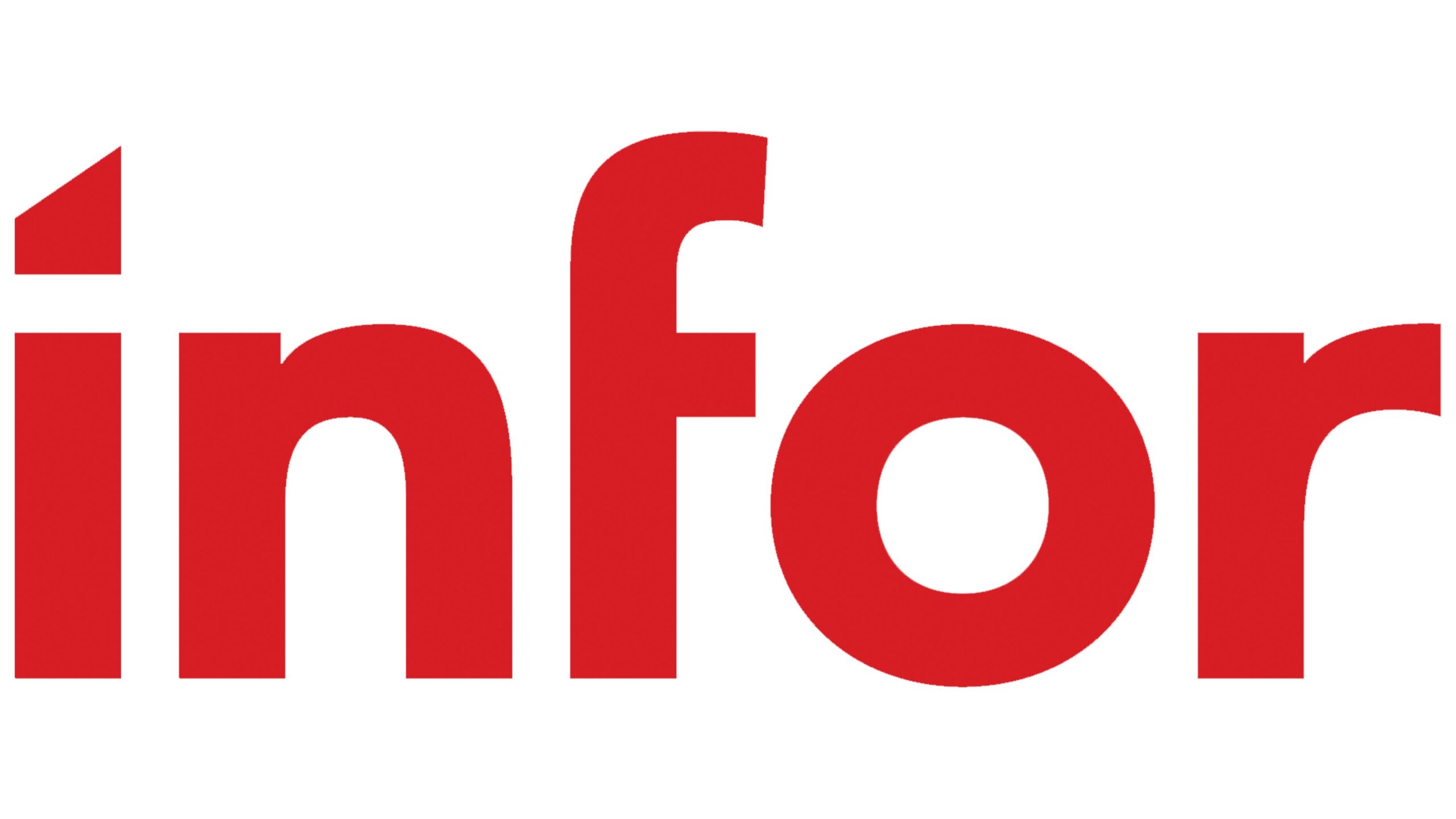 Logo van het logistieke bedrijf Infor