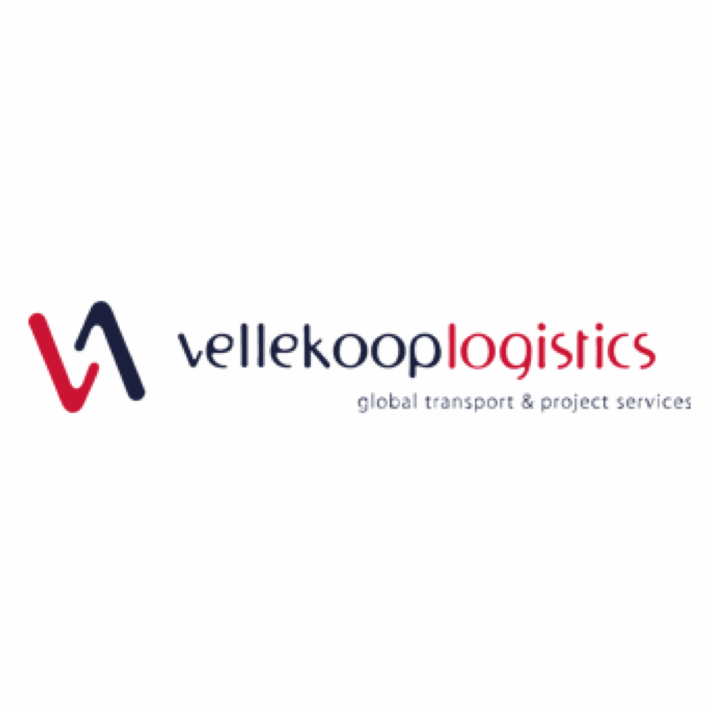 Logo van het Logistieke bedrijf Vellekoop en tevreden klant bij Adaption