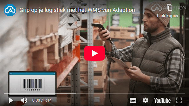 Optimaliseer je magazijnprocessen met het Warehouse Management System (WMS) van Adaption.